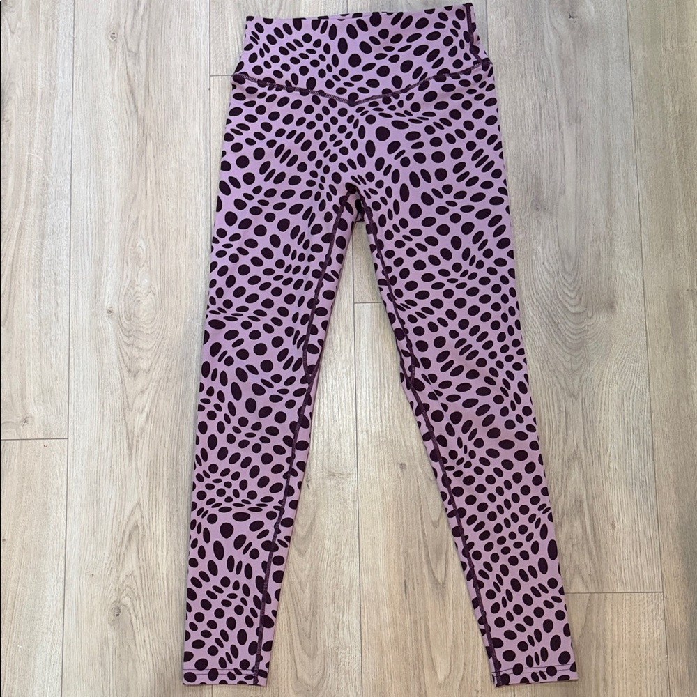 VITALITY X COSMOPOLITAN The Storm Leggings Women's Medium High Waist Polka Dot